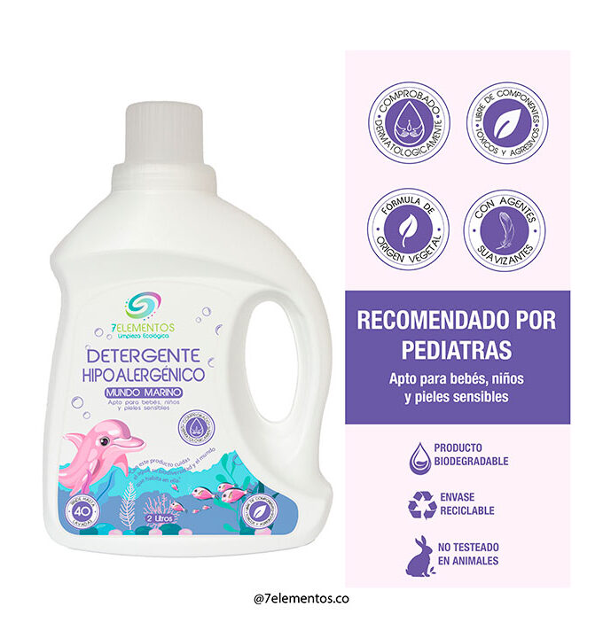 Detergente hipoalergenico 2L