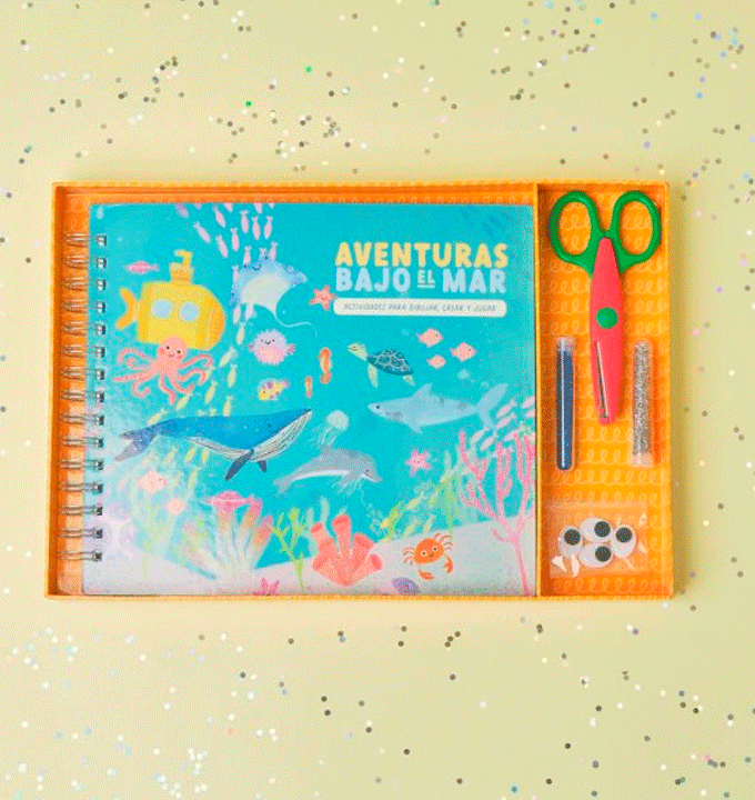 Libro De Aventuras Bajo El Mar