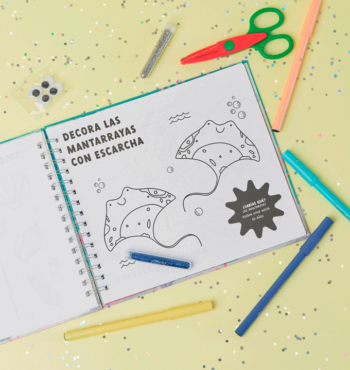 Libro De Aventuras Bajo El Mar