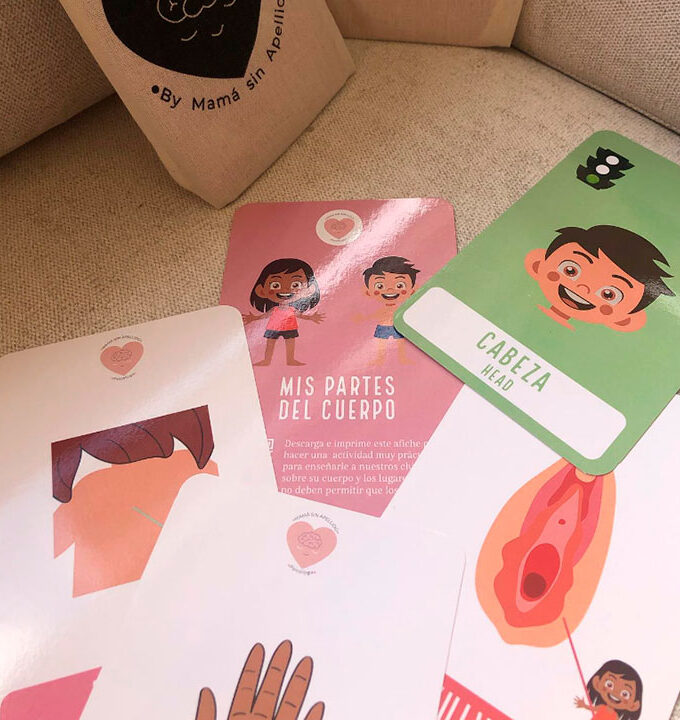 Flashcards Partes del Cuerpo