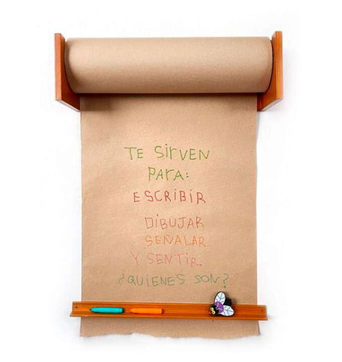 Rollo y Soporte de Papel Grande3