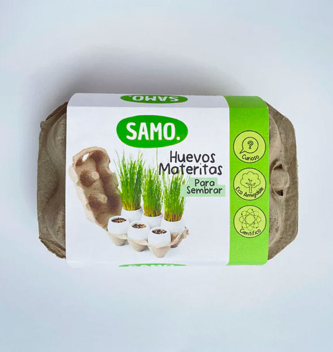 Huevos Materitas x6 Verde