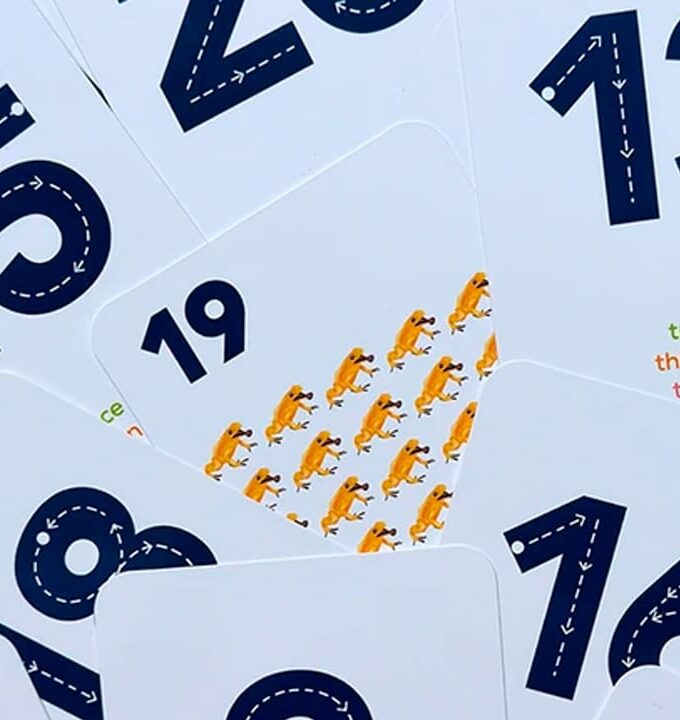 Flashcards Los Números Con Animales De Colombia