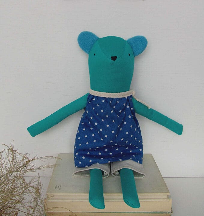 Mascota G Osa Azul