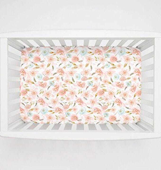 Sabana Ajustable Ositos Y Flores