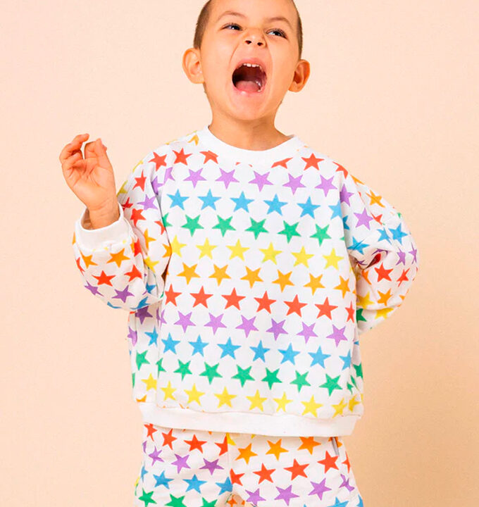 Conjunto Buzo y Short Estrellas