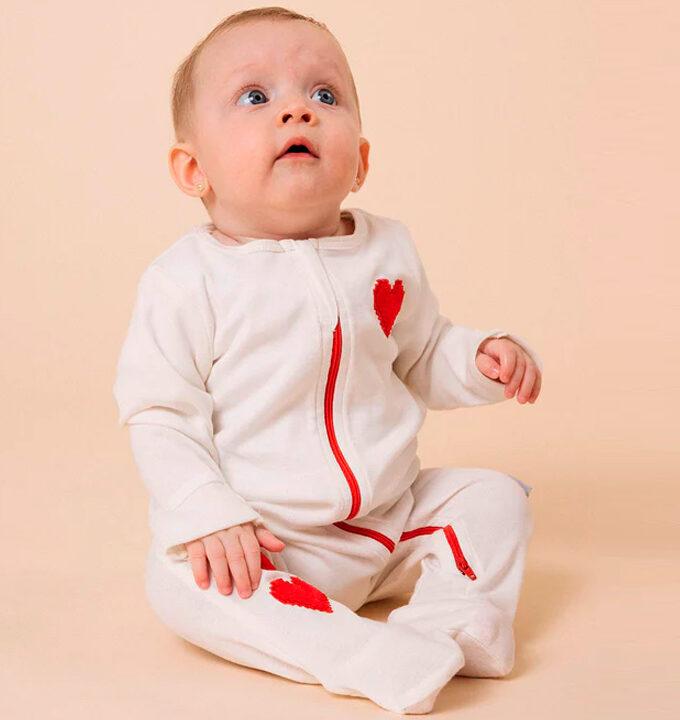 Pijama Enterizo Corazones