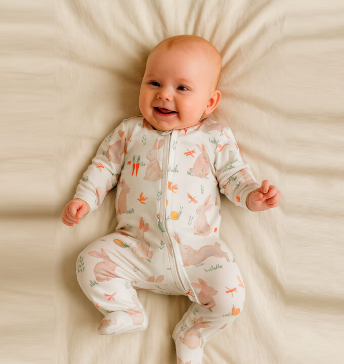 Pijama Enteriza Conejos