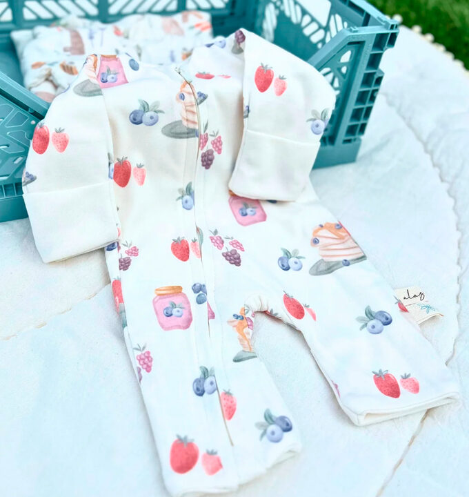 Pijama Enteriza Pancakes