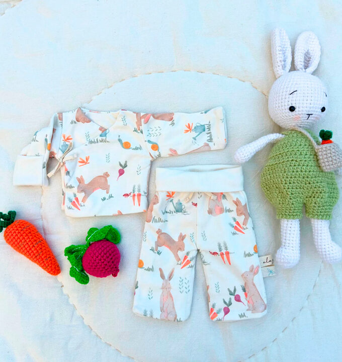 Pijama Kimono Conejos