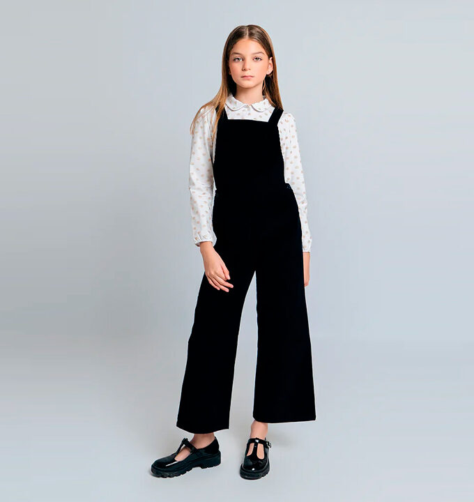 Blusa Manga Larga Cuello Bebé