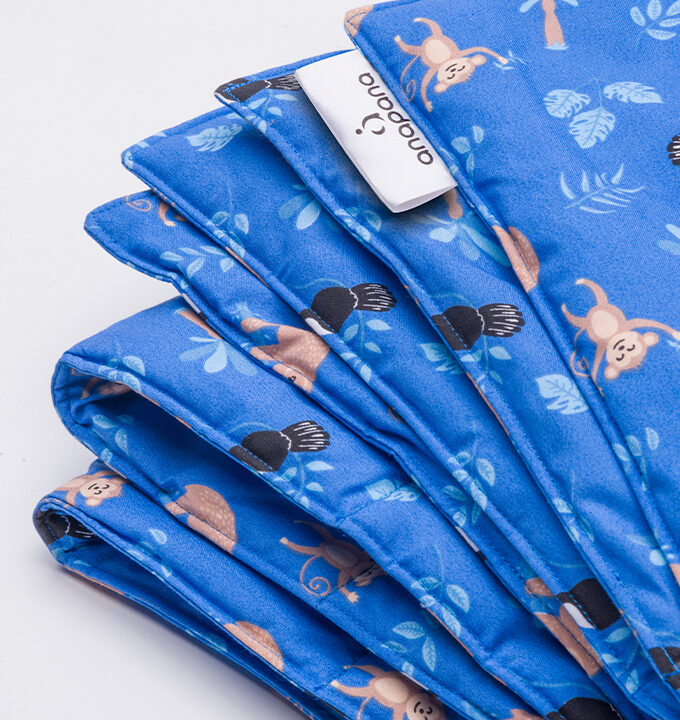 Cobija Con Peso  Selva Azul