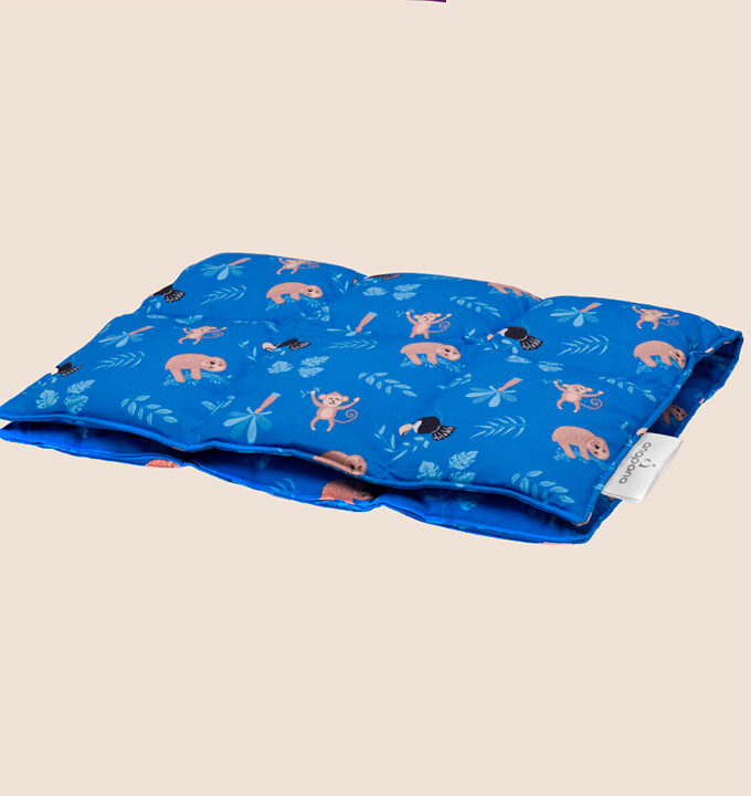 Lap Pad Con Peso Selva Azul