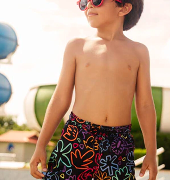 Neon Garden Boys Trunks