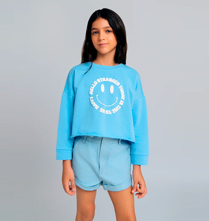 Short Tiro Alto Confort