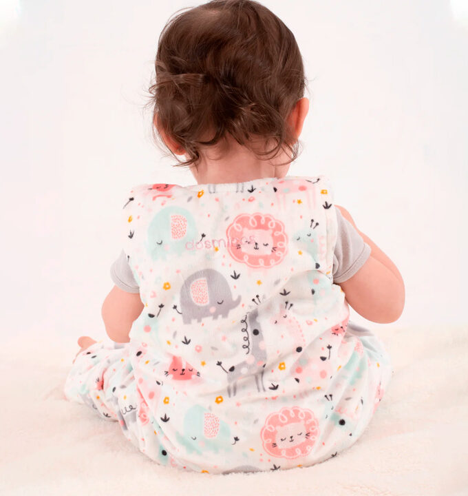 Sleeping Bebé Safari Pink