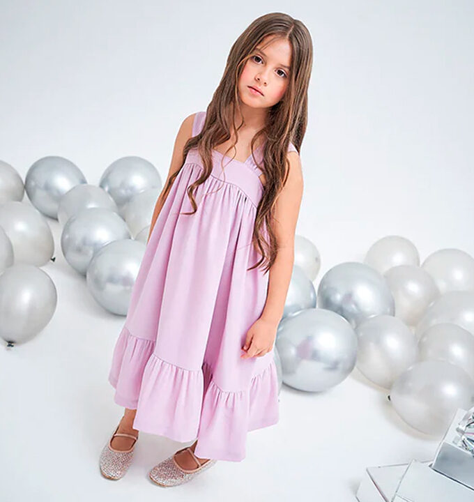 Vestido Lazos En Espalda
